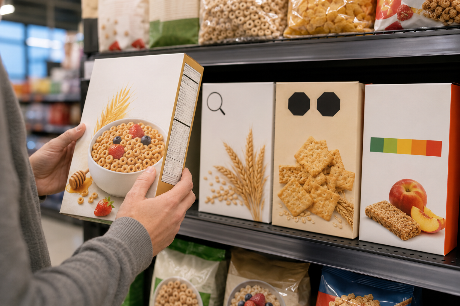 How front-of-package nutrition labels work worldwide, why the US lags, and what evidence shows about warnings and Nutri-Score.
