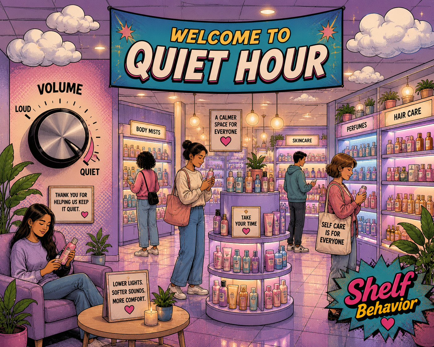 Sephora's Quiet Hours create a calmer shopping experience for sensory-sensitive customers. Here's why it's a great idea.