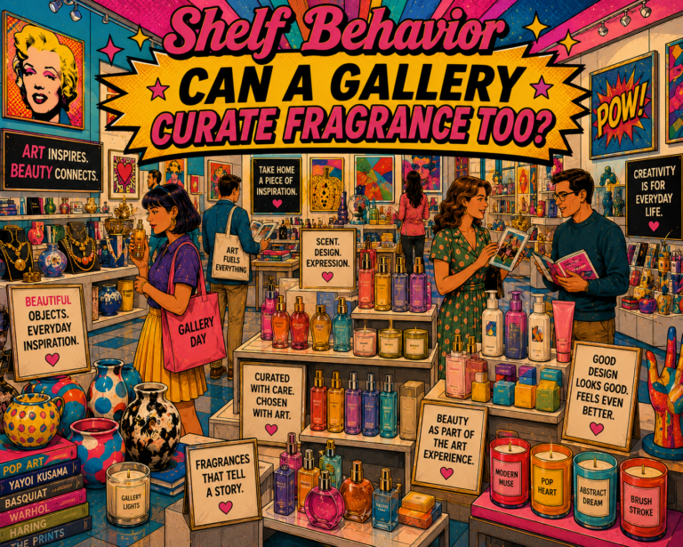 Discover why thoughtfully curated personal care products could become a natural fit in art gallery gift shops.