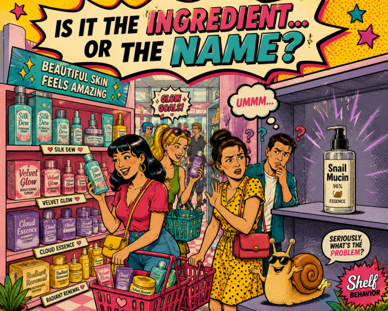 Why does the word "snail" make some shoppers hesitate? Explore the consumer psychology behind snail mucin and first impressions.