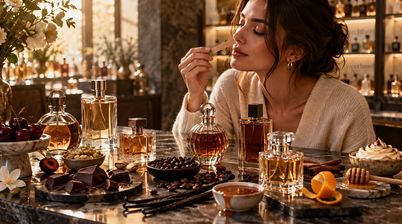 Discover the best gourmand perfumes, from vanilla icons to affordable, long-lasting scents for women, men, and every budget.