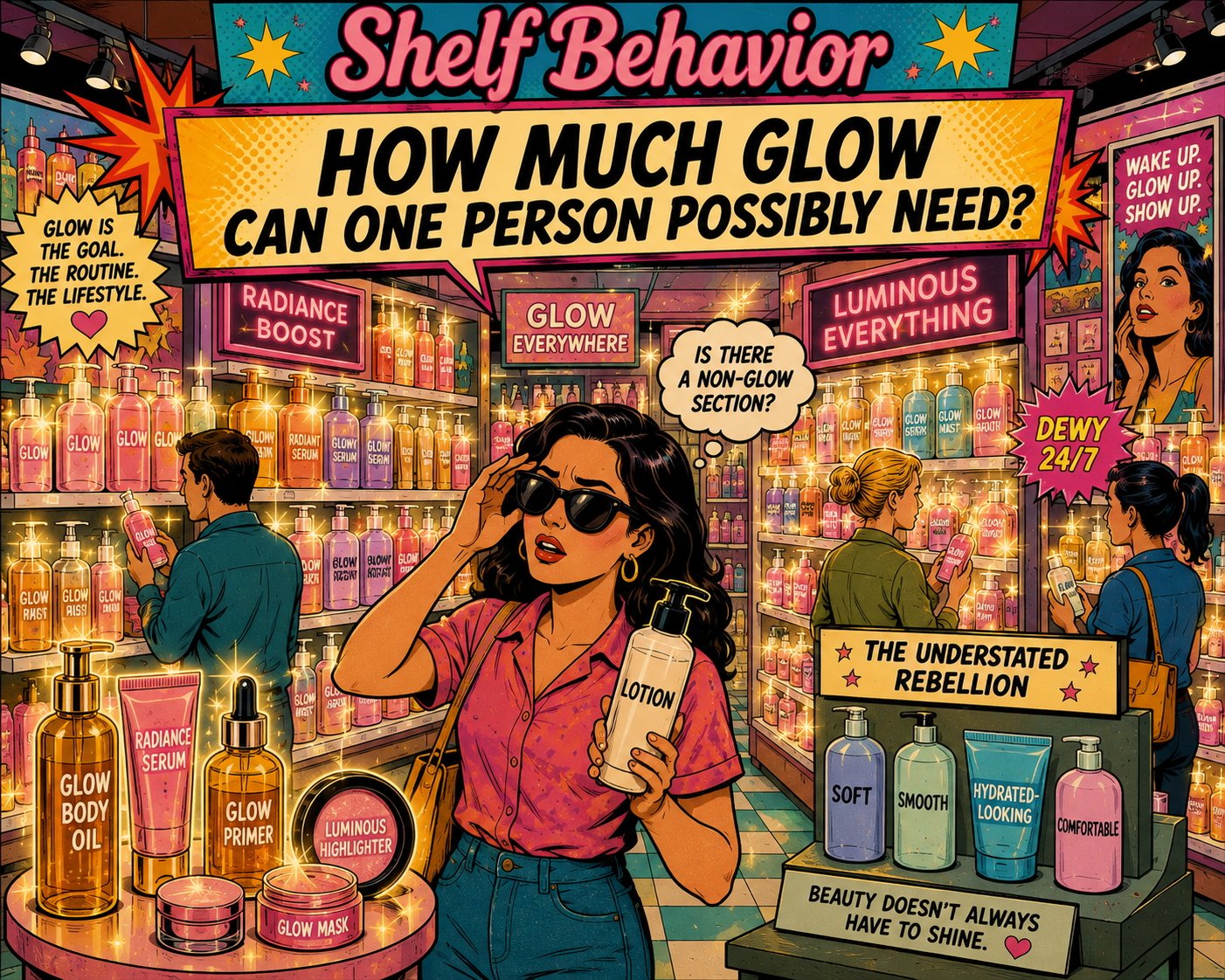 Why do beauty products promise a glow? Explore the psychology, culture, and marketing behind beauty’s favorite word.